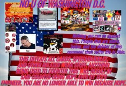 No U OF Washington D.C. Meme Template