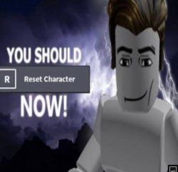 Reset character (to update ur avatar) Meme Template