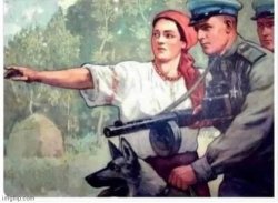 Snitch  Soviet era propaganda Meme Template