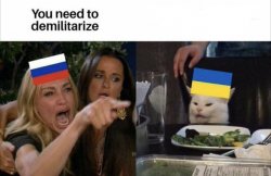 Russia Ukraine Meme Template