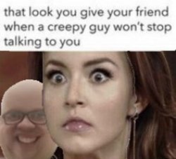 Creepy Guy Meme Template
