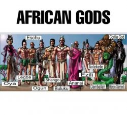 African Gods Meme Template