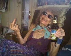 Drinking Old Woman Alkie Alcoholic Drunk Drunkard Meme Template