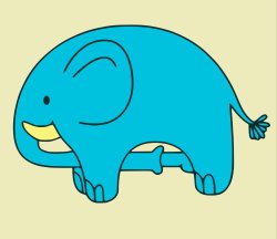 Blue Elephant Meme Template