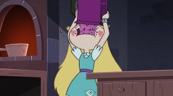 Star Butterfly Eating alot of Sugar Seeds Cereal Meme Template