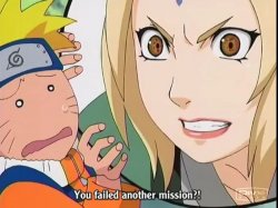 Tsunade You failed another mission?! Meme Template