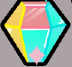 Toca World Multicolour Gem Meme Template