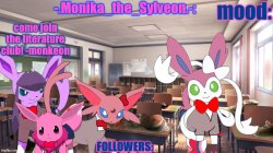 -.Monika_the_Sylveon,-'s announcenmet temp Meme Template
