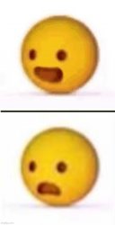 emoji happy to frowning Meme Template
