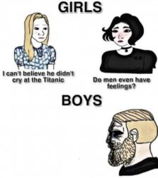 girl vs boys Meme Template