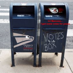 IT Lil Marco Vote BOX Meme Template