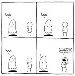 Ghost Boo (HQ) Meme Template