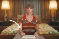 Holding a pencil Taylor's version Meme Template