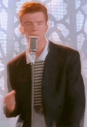 rick roll Meme Template