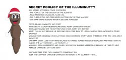 Mr Hankey Illuminutty Conspiracy Meme Template