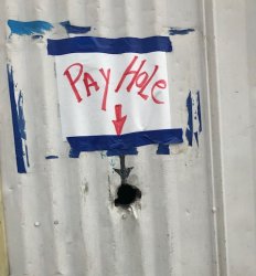 Pay Hole Meme Template