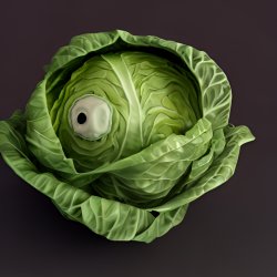 suspicious cabbage Meme Template