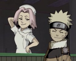 Sakura posing, but Naruto… Meme Template