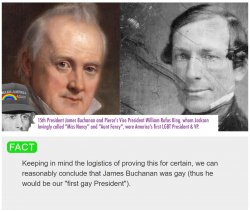 James Buchanan gay Meme Template