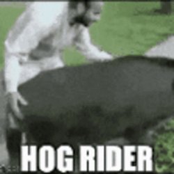 Hog Rider Meme Template