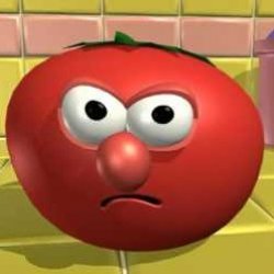 Bob the Tomato caught you sinning Meme Template