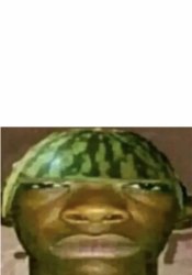 Watermelon helmet Meme Template