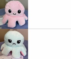 happy angry octopus Meme Template