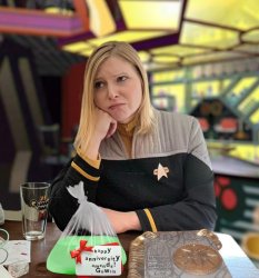 Ensign Amens In Deep Space Nine's Quark's Bar Meme Template