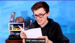 Blank did I miss a page Meme Template