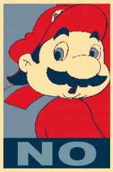 Mario no Meme Template