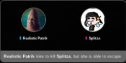 patrick trys to kill splitza Meme Template