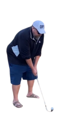 Golf With VP Meme Template