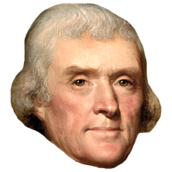 Thomas Jefferson Head Meme Template