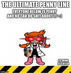Ultimate penny line Meme Template