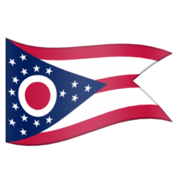 Flag of Ohio emoji Meme Template