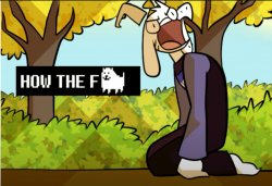 asriel how the fu- Meme Template
