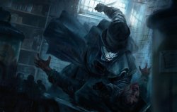 Jack The Ripper killing his victim Meme Template