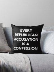 Every republican accusation is a confession Meme Template