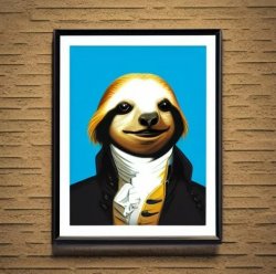 sloth Alexander Hamilton Meme Template