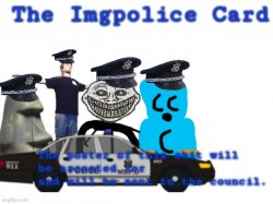 The Imgpolice Card Meme Template