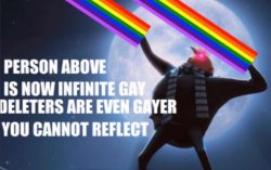 Infinite gay Meme Template