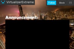 VirtualizerExtreme newer announcement template Meme Template