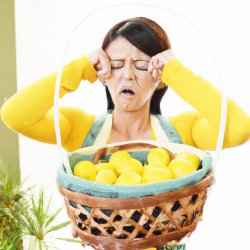 Karen crying over lemons Meme Template