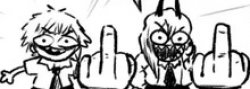 denji power fuck you Meme Template