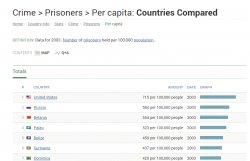 Prisoners per capita USA Meme Template