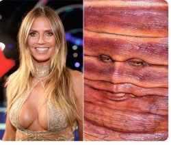 heidi klum worm Meme Template