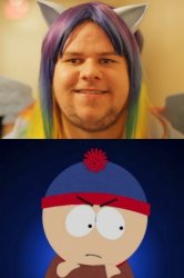 When Stan Marsh Dislikes Bronies Meme Template