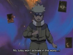 My Jutsu won’t activate in this world…! Meme Template