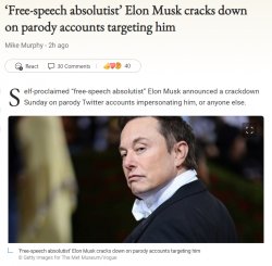 Free-speech absolutist Elon Musk Meme Template