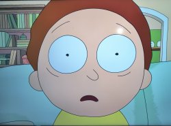 Mortified Morty Meme Template